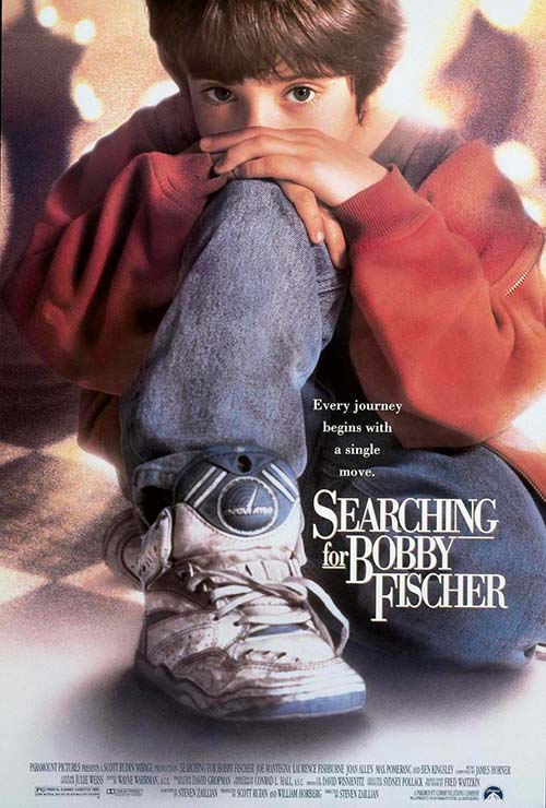 The movie poster for Searching for Bobby Fischer, the story of a young Josh Waitzkin (before he developed his focus trigger).